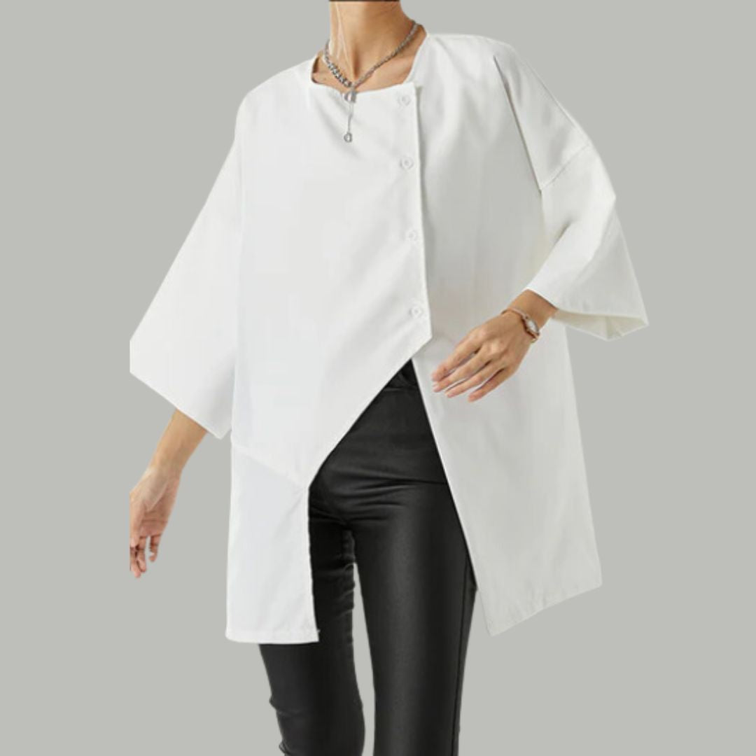 Stylish asymmetric blouse