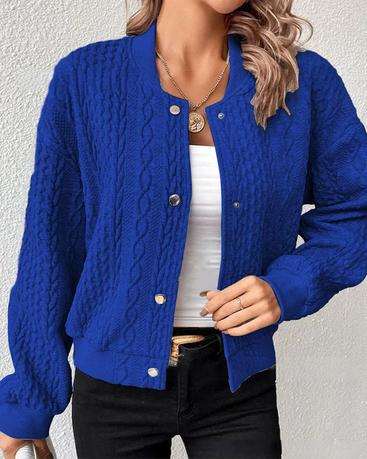 Ladies cardigan with buttons