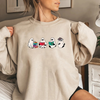 Cute graphic jumper with ghost motif for casual style