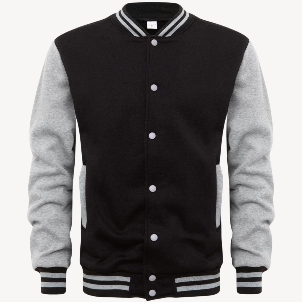 Men's - Baseball Jacket - Stylish & Comfortable - Perfect for Casual Wear & Sports