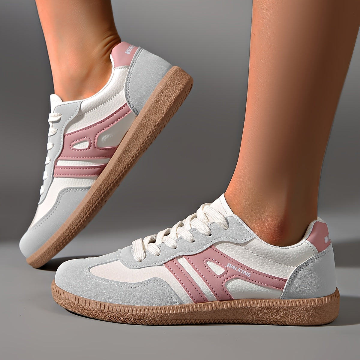 Women's - Comfortable Sneakers - Breathable Fabric - Stylish and Supportive Shoes