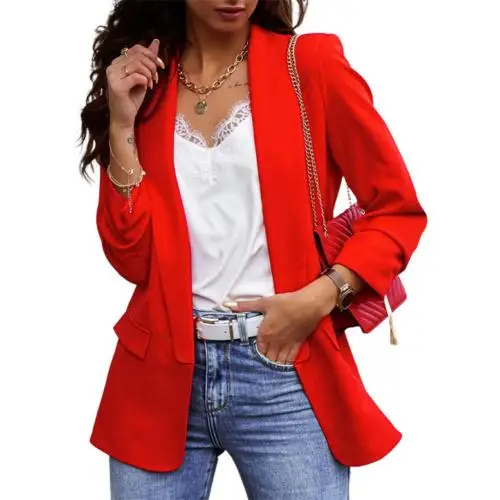 Chic long-sleeved ladies' blazer