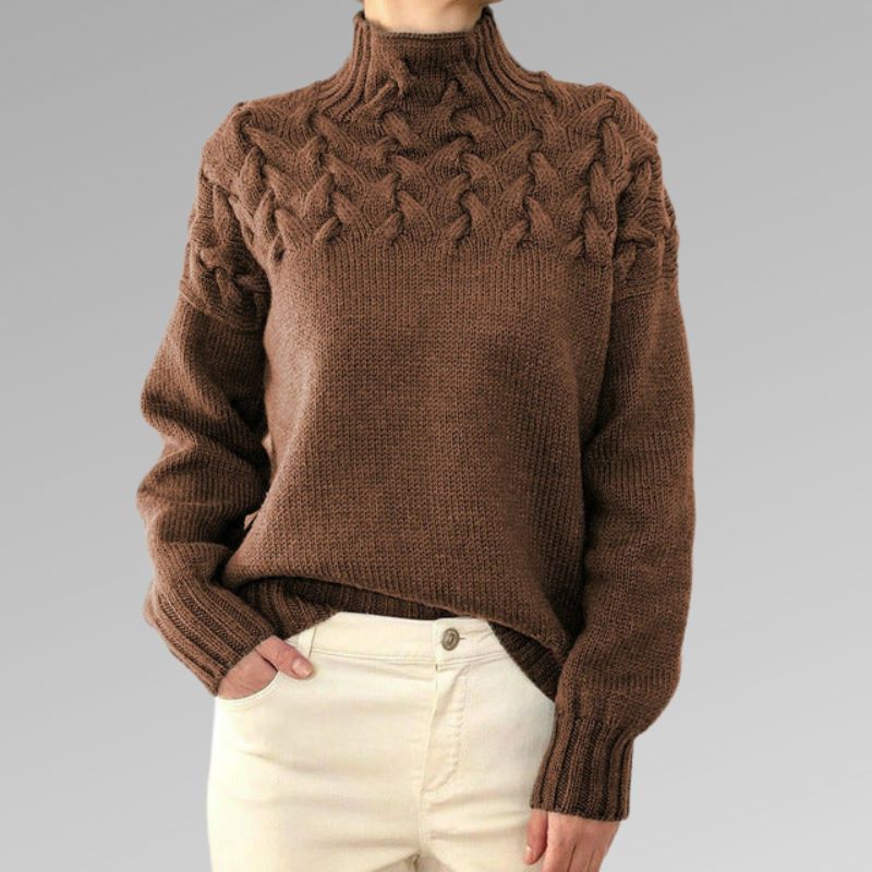 Anya™ Elegant and warm turtleneck jumper