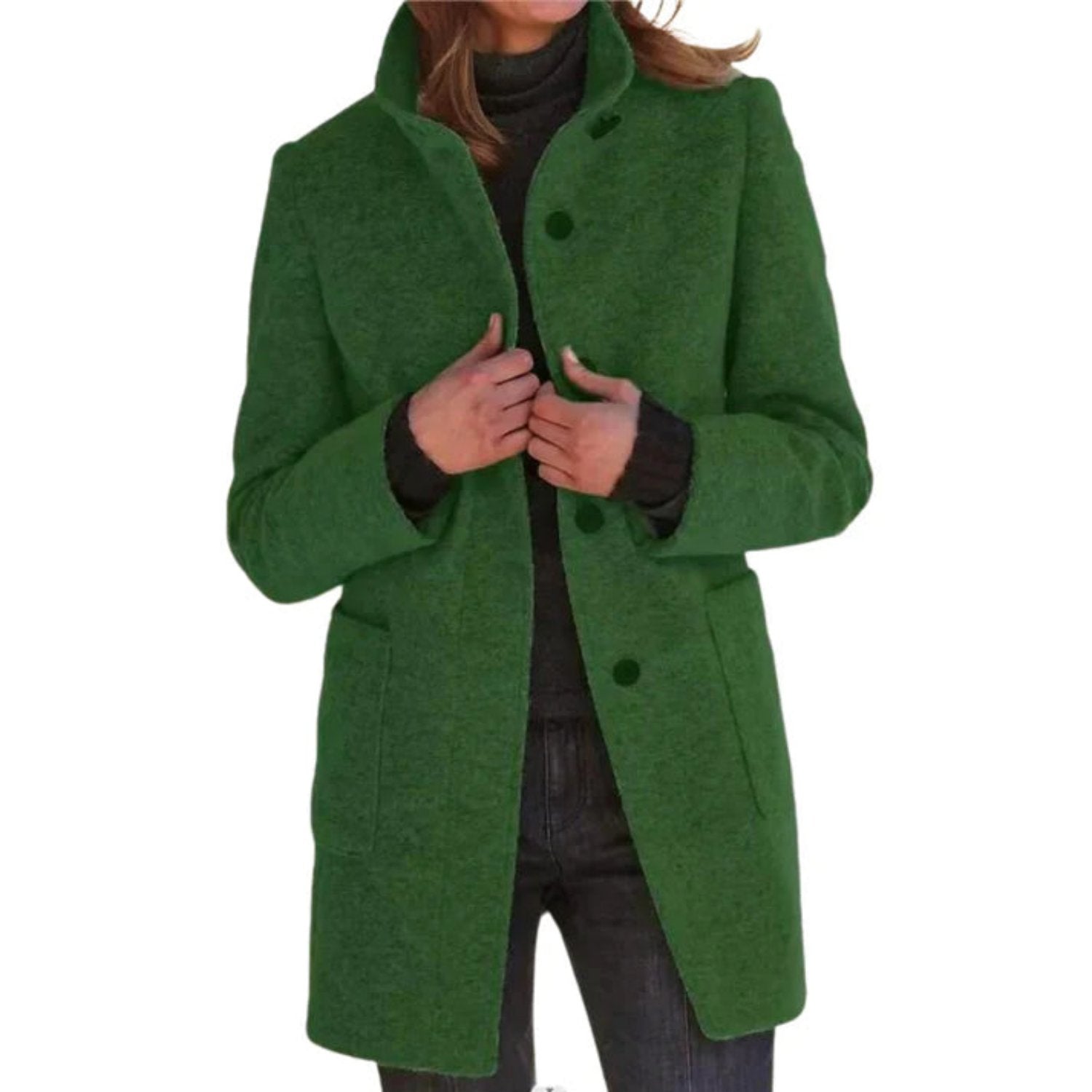Women's - Chic Coat - Effortless Elegance - Perfect for Fall/Winter