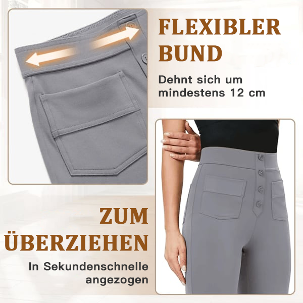ComfyPlus™ - The casual stretch trousers with a high waist