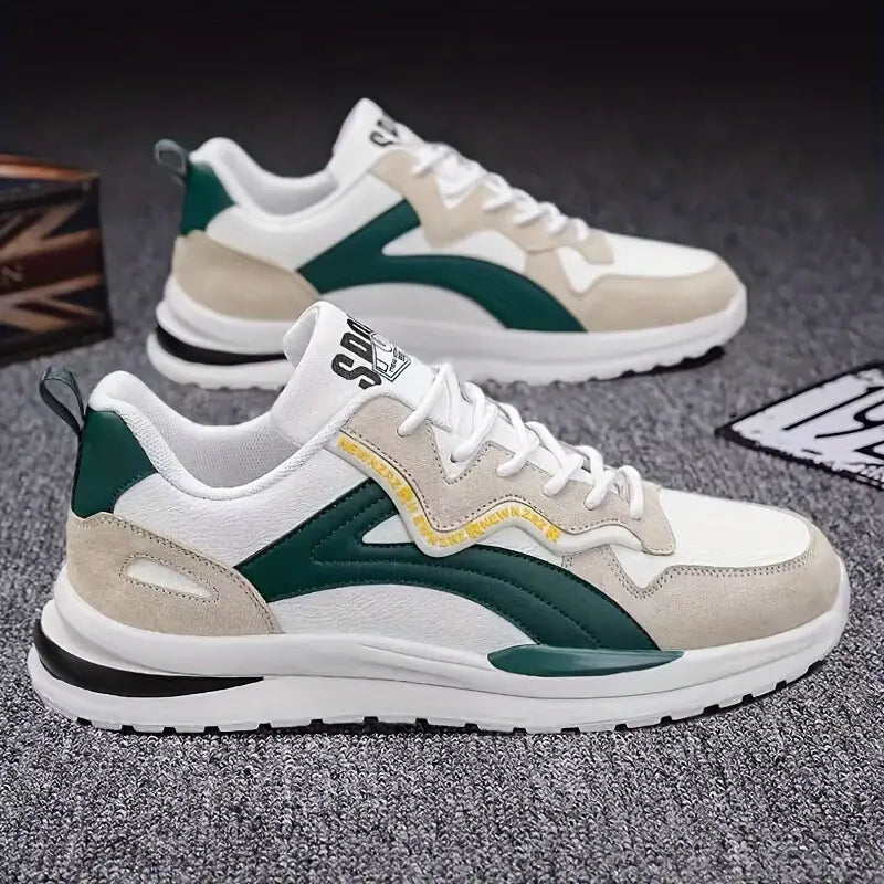 Men's - Trendy Comfort Sneakers - Stylish & Durable