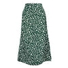 Leopard pattern longer loose skirt