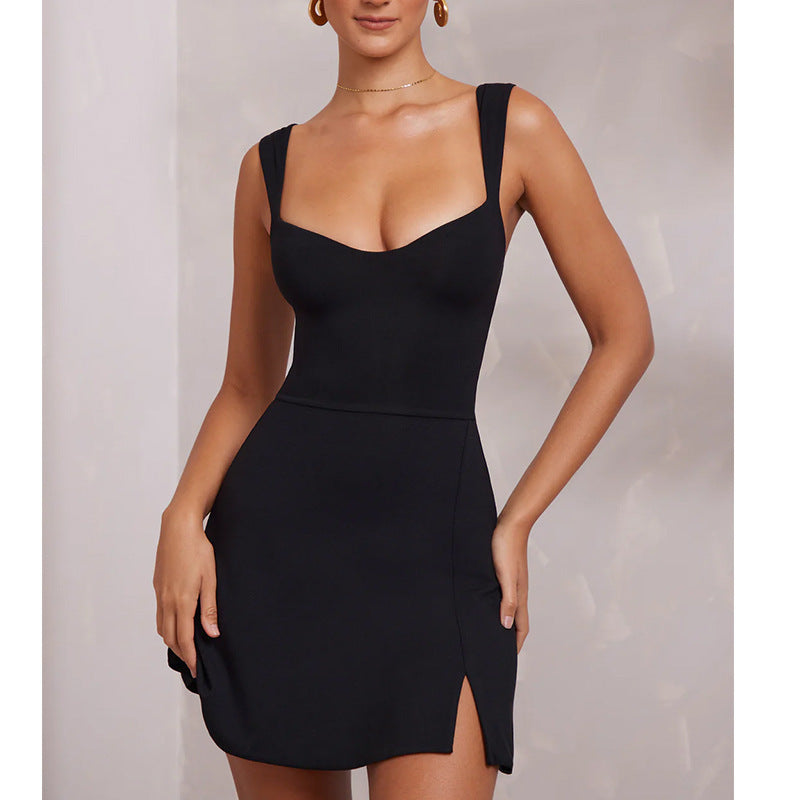 Glamorous Sling Backless Dress