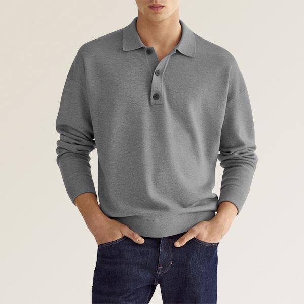 Men's V-neck with long sleeves