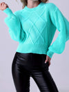 Knitted jumper for women