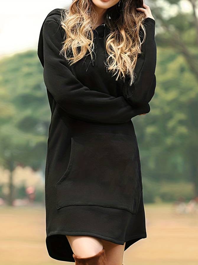 Women's - Long Hoodie - Soft & Stylish