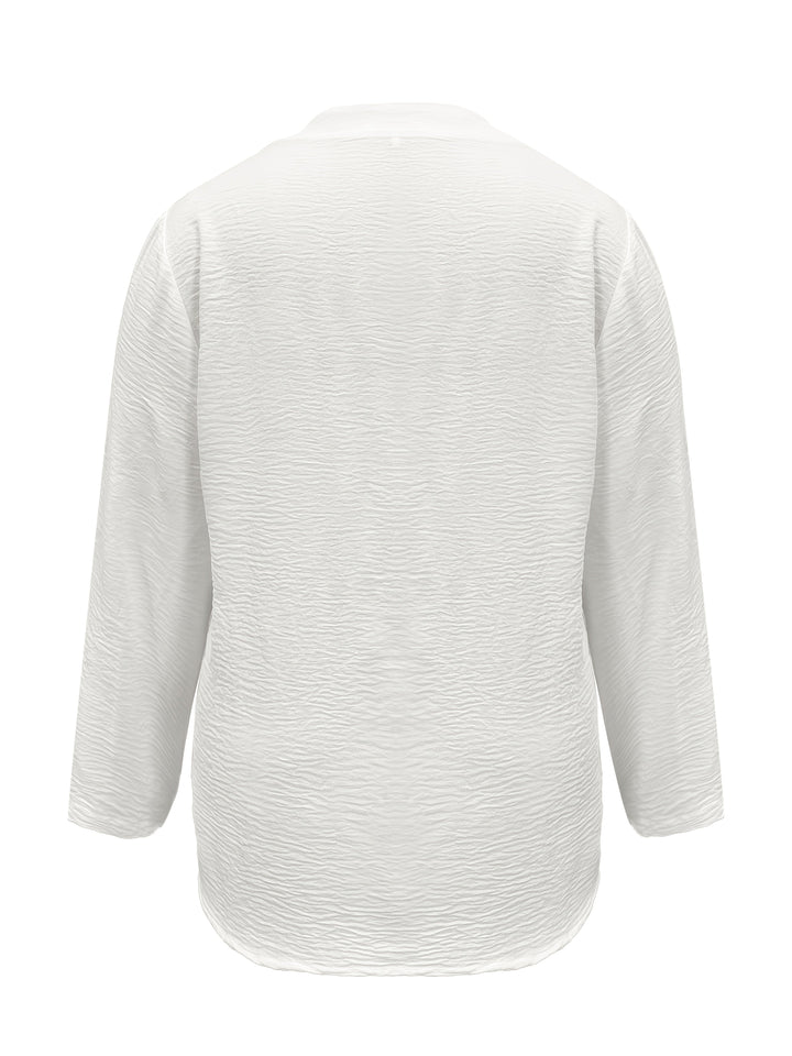 Women's - Linen Shirt - Airy & Comfortable Summer Shirt with Button Placket - Perfect for Warm Weather