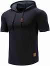 Short sleeve hoodie