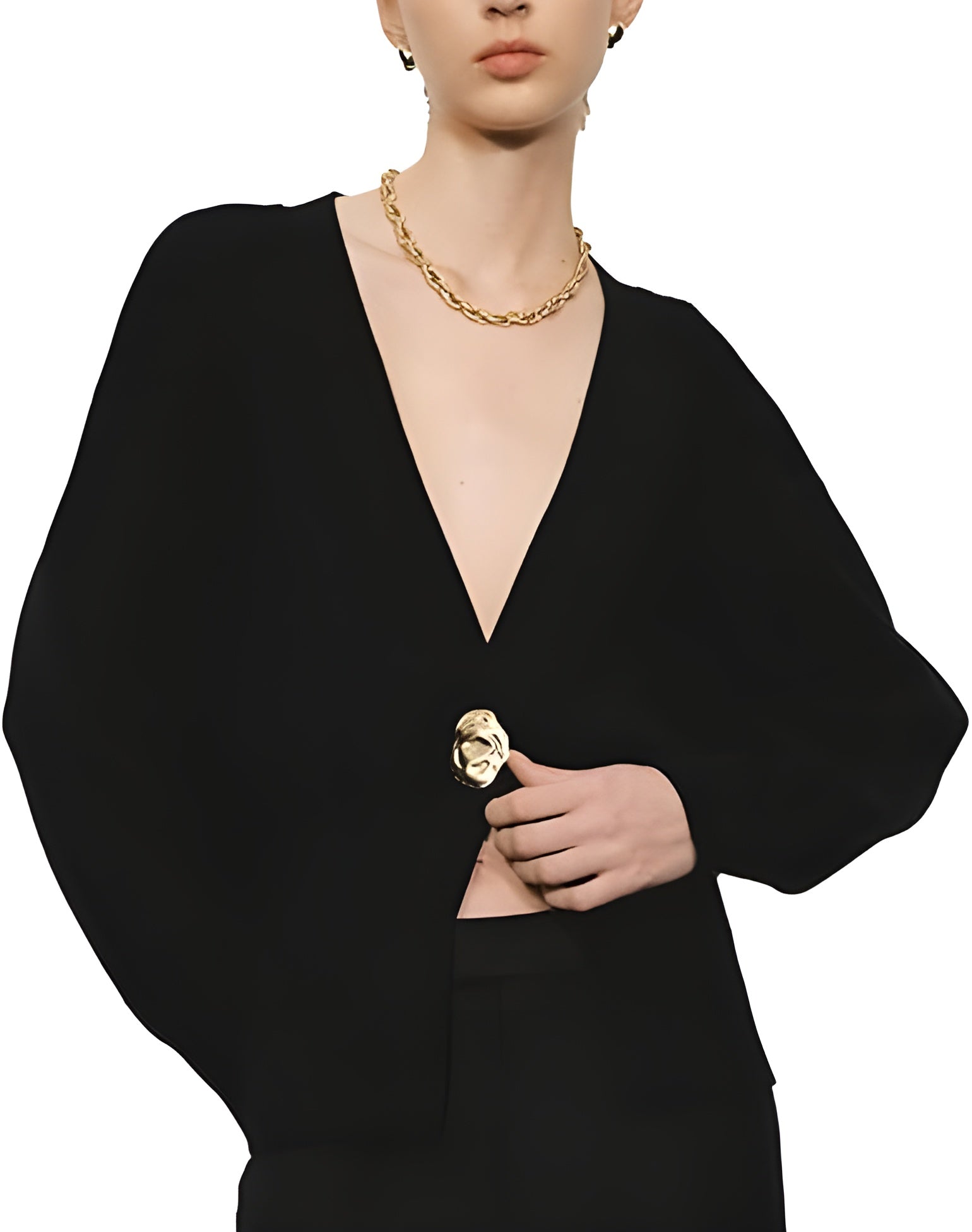 Women's - Elegant Cardigan - Cosy Knit with Button Closure - Stylish Layering Piece