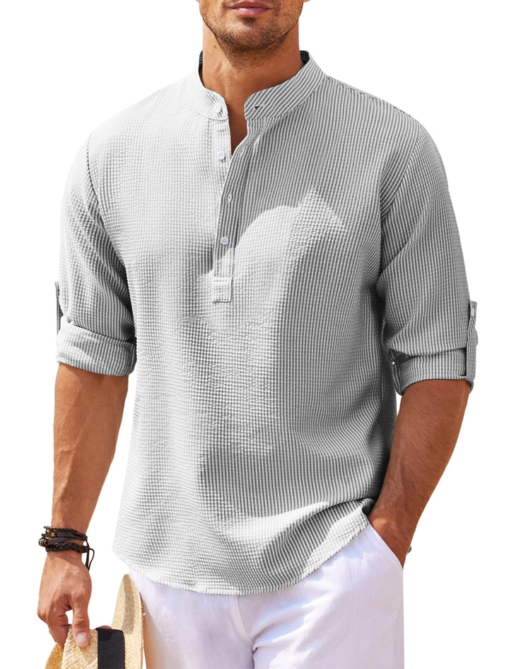 Men's long-sleeved shirt