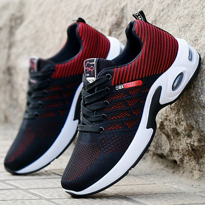 Men's - Lightweight Running Shoes - Stylish Mesh Design - Breathable and Comfortable for Active Lifestyles