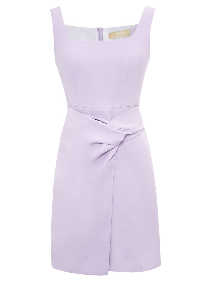 Modern Purple Unicoloured Dress