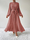 Women's - Elegant Long Sleeve Dress - Stylish Design - Perfect for Any Occasion - Women's Fashion