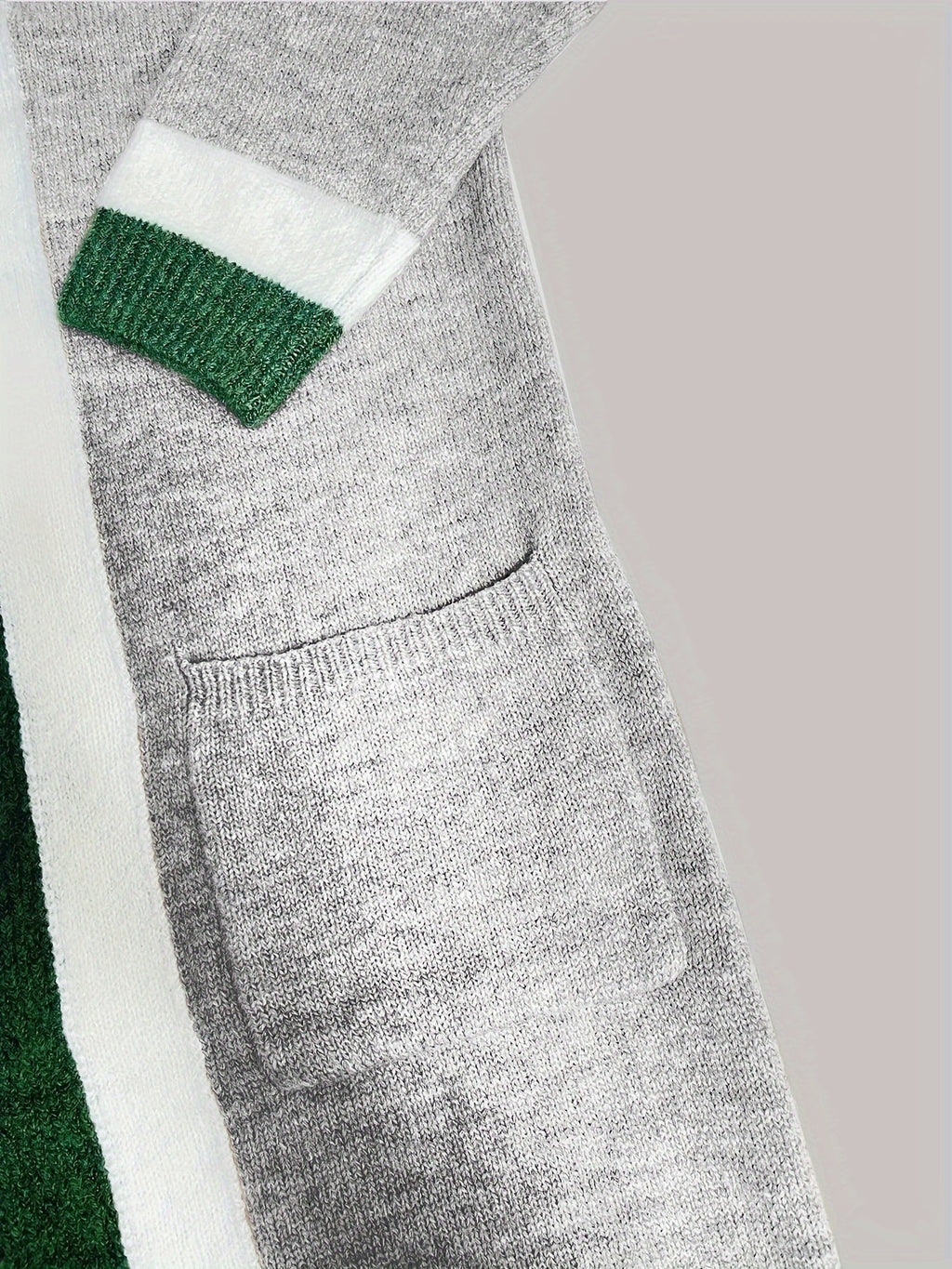 Women's - Long Cardigan - Vintage Style