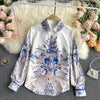 Trendy Loose and thin exotic holiday blouse women