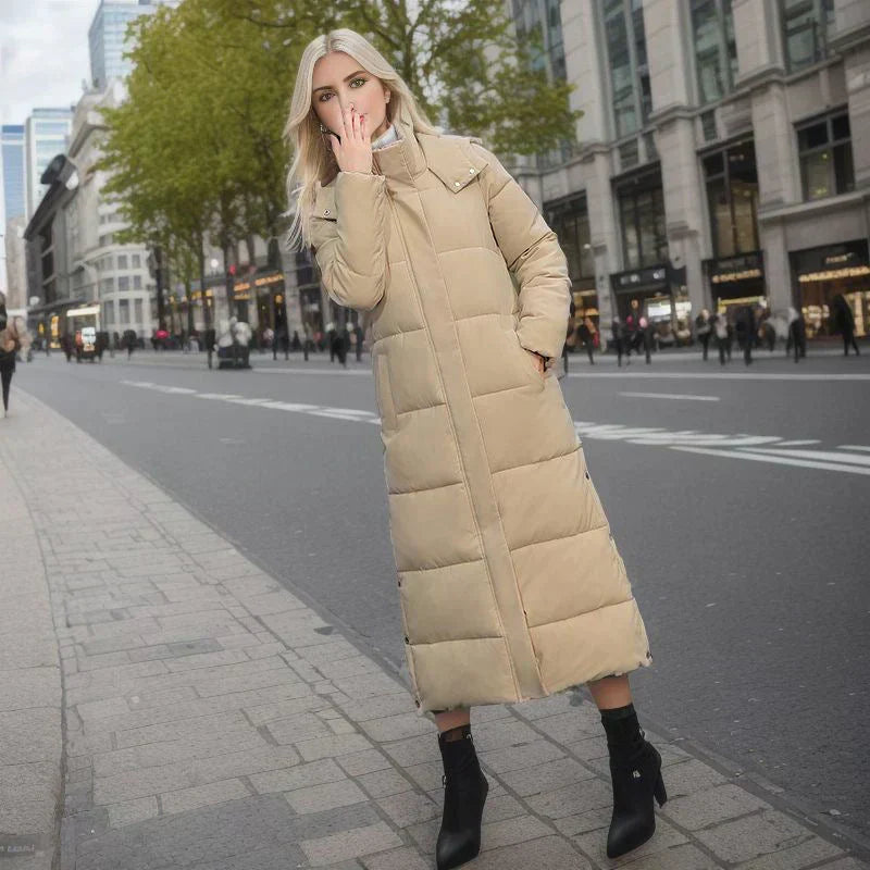 Long winter coat for women