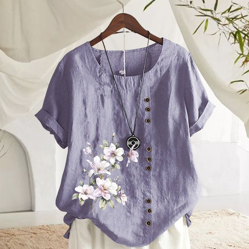 Comfortable cotton linen shirt