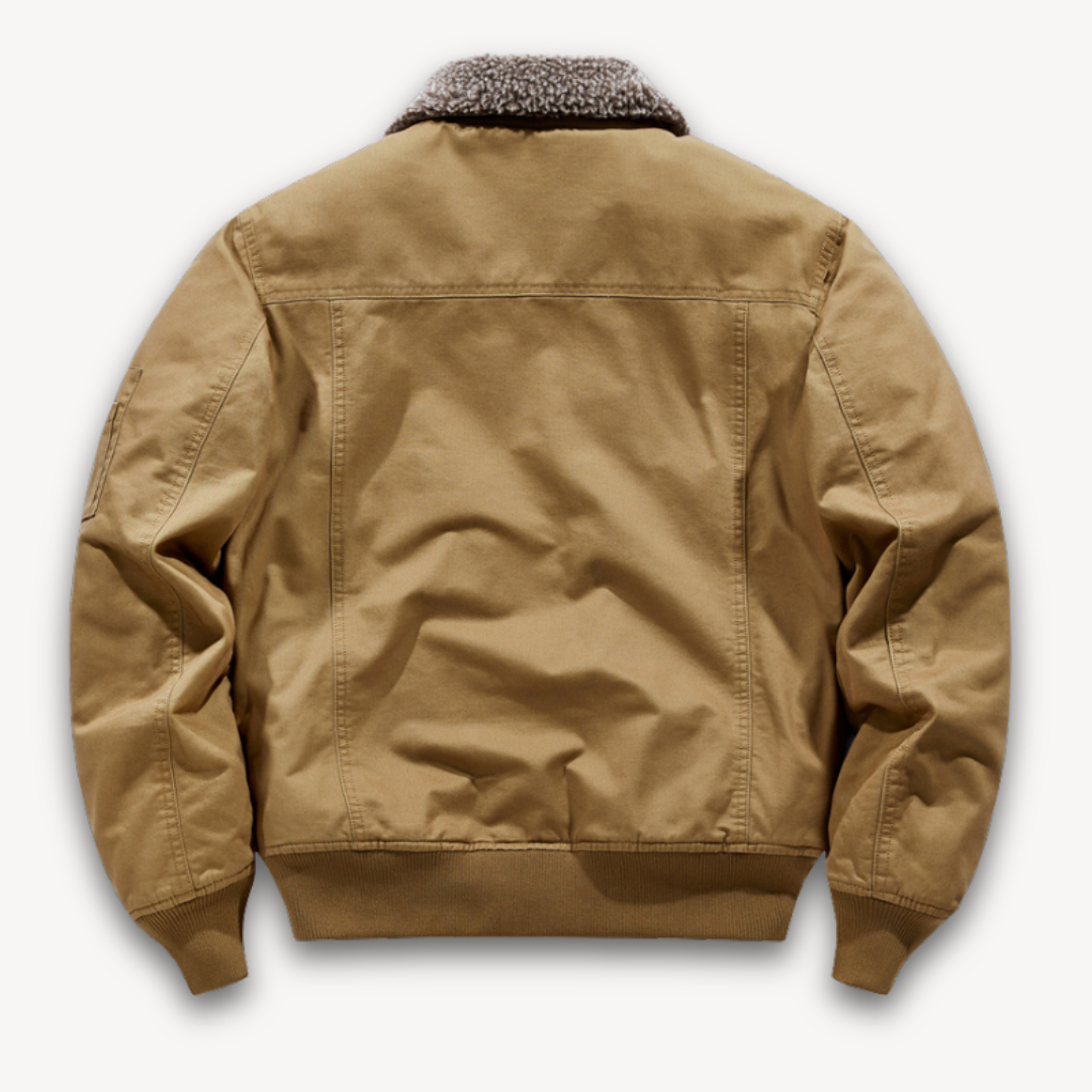 Men's - Sherpa-Lined Work Jacket - Cozy & Durable - Perfect for Cold Weather Adventures