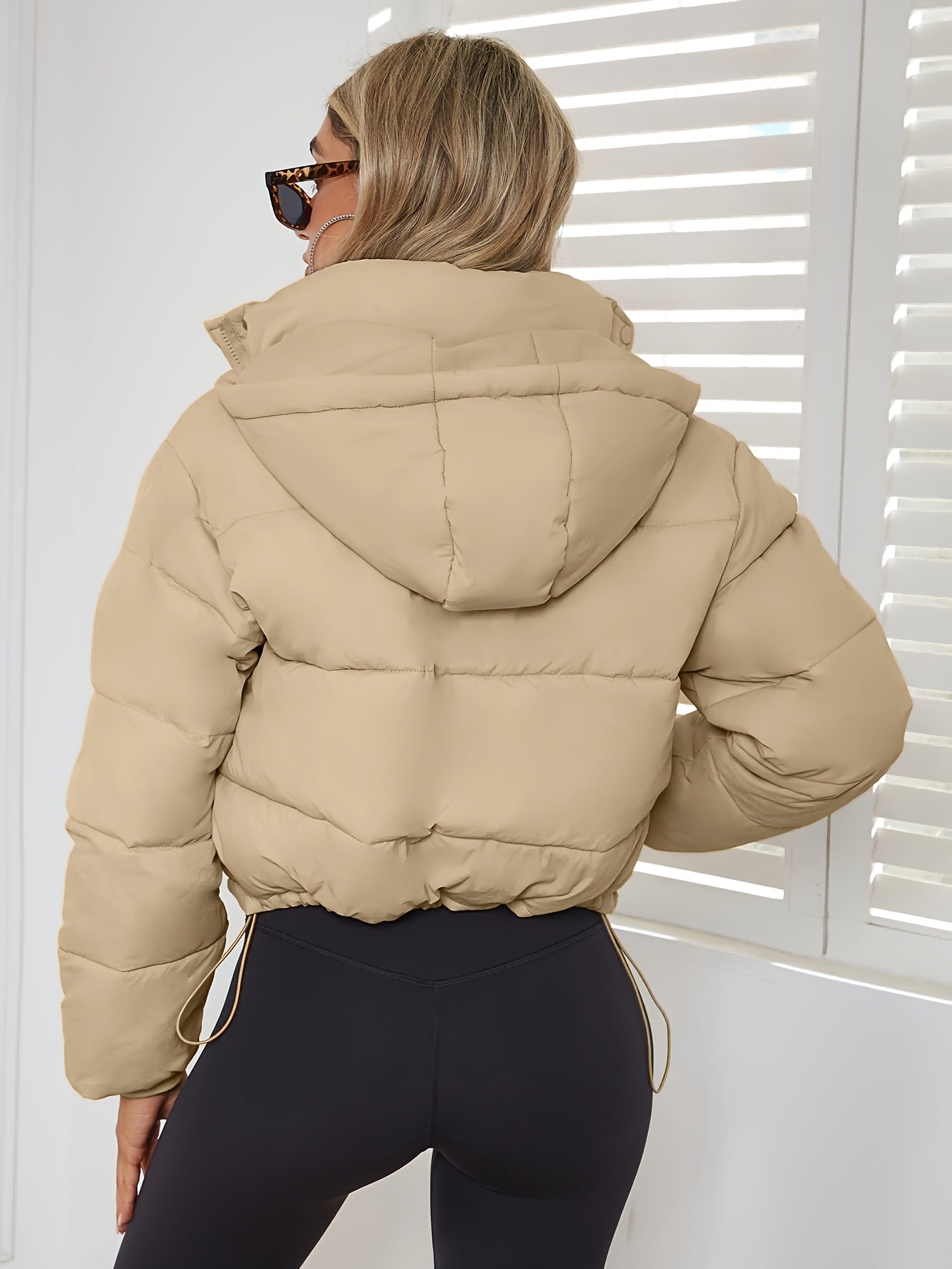 Women's - Jacket with Hood - Short Transition - Lightweight & Stylish