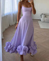 Women's - Elegant Midi Dress - Chic Style - Comfortable Fabric - Perfect for Any Occasion