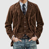 MEN'S VINTAGE CORDUROY LAPEL JACKET