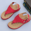 Comfort Roman cut-out thong beach sandals