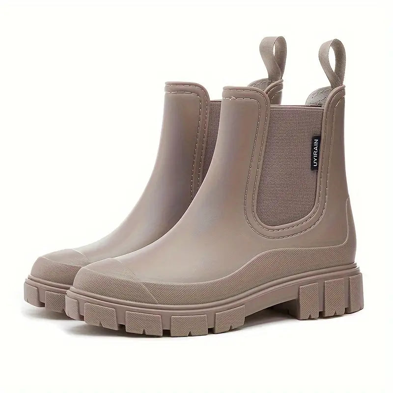 Women's - Waterproof Rain Boots - Trendy & Durable Footwear - Stylish Protection for Any Weather