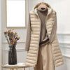 Cosy and modern padded jacket with hood