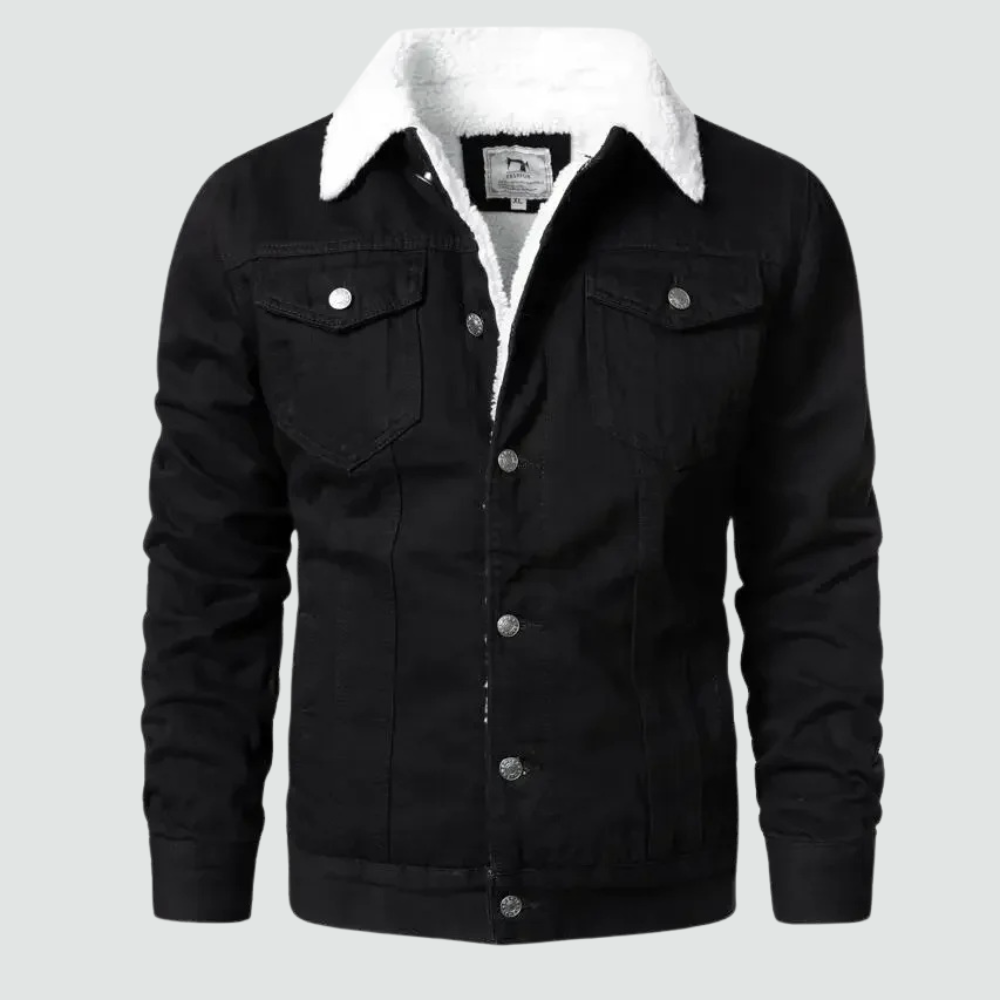 Men's - Denim Jacket - Classic Style - Durable Denim Fabric - Fashion Essential