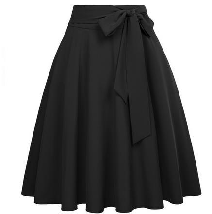 Ladies bust pleated skirt