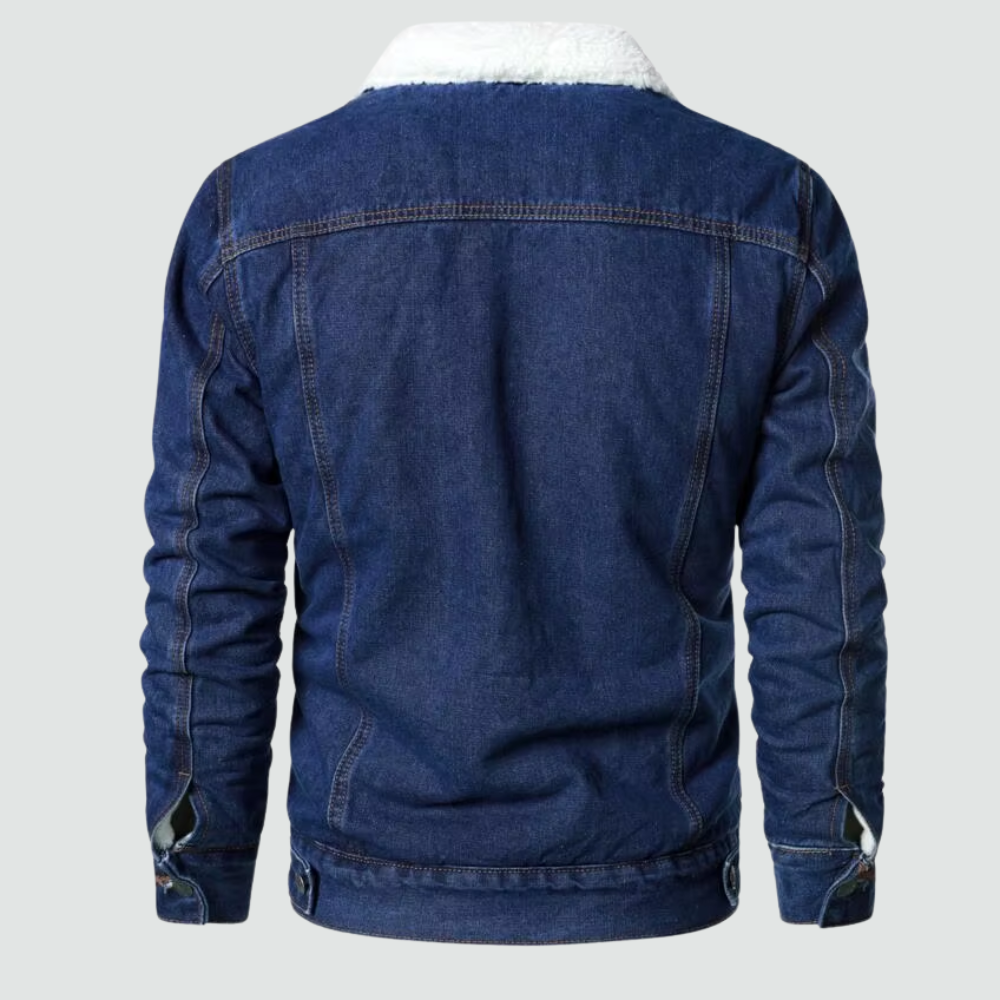 Men's - Denim Jacket - Classic Style - Durable Denim Fabric - Fashion Essential