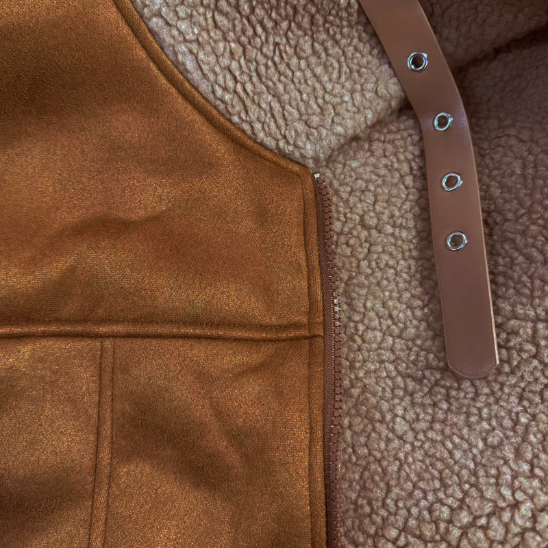 Men's - Thick Jacket - Lambswool - Multi-Pocket - Warm Winter Comfort & Style