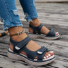 Women's - Wedge Sandals - Open Toe, Breathable with Adjustable Ankle Strap - Stylish Summer Footwear