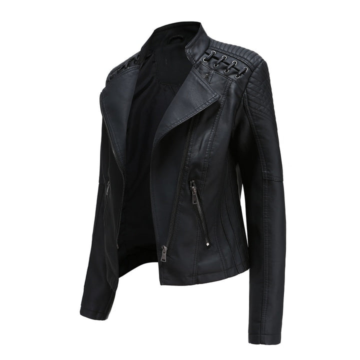 Chic PU Leather Jacket