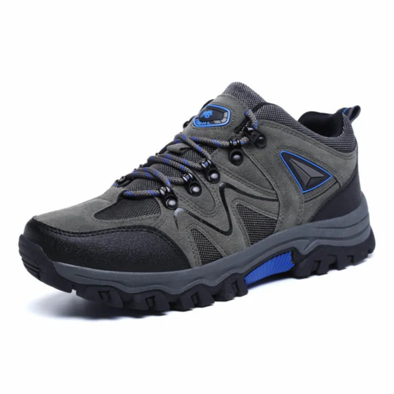 Men's - Lace-Up Hiking Shoes - Durable & Comfortable
