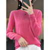 Soft Knitted Ladies Sweater with Sparkling Details