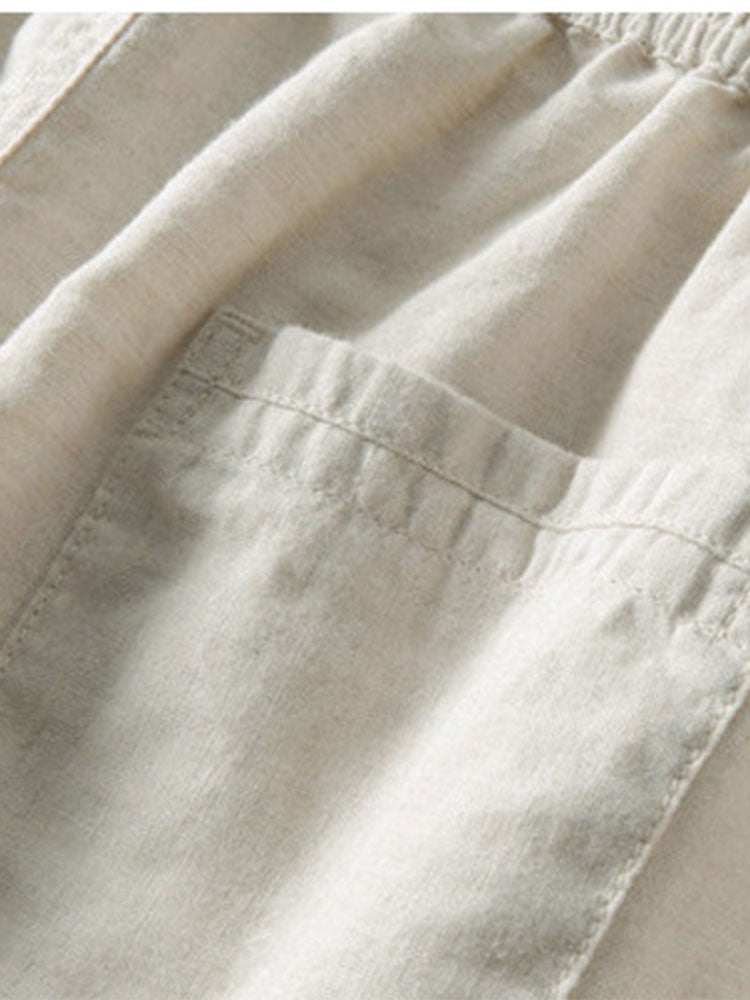 Shirt and Pants Linen Set