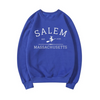 Casual sweatshirt with Salem Massachusetts design - women's jumper