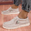Men's - Slip-On Loafers - Comfortable Non-Slip Casual Shoes with Flag Design - Stylish Footwear