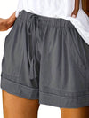 Stylish Summer Shorts With Drawstring