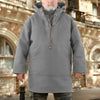 Men - Hoodie Sweatshirt - Cosy Thick Collar - Perfect for Casual Wear and Comfort