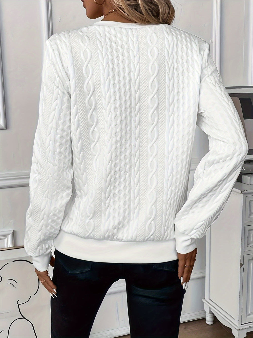 Women's - Zipper Sweater - Breathable Fabric - Cosy Knit Fabric - Stylish Layering Essential