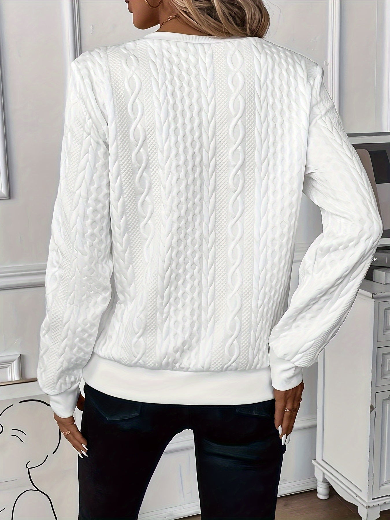 Women's - Zipper Sweater - Breathable Fabric - Cosy Knit Fabric - Stylish Layering Essential