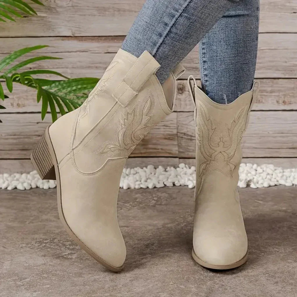 Women’s - Vegan Leather Cowboy Boots – Western Stitching