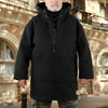 Men - Hoodie Sweatshirt - Cosy Thick Collar - Perfect for Casual Wear and Comfort